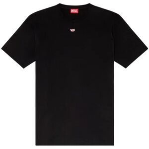 Diesel Black Logo T-Shirt | XS | 90s Y2K Style Streetwear Tee